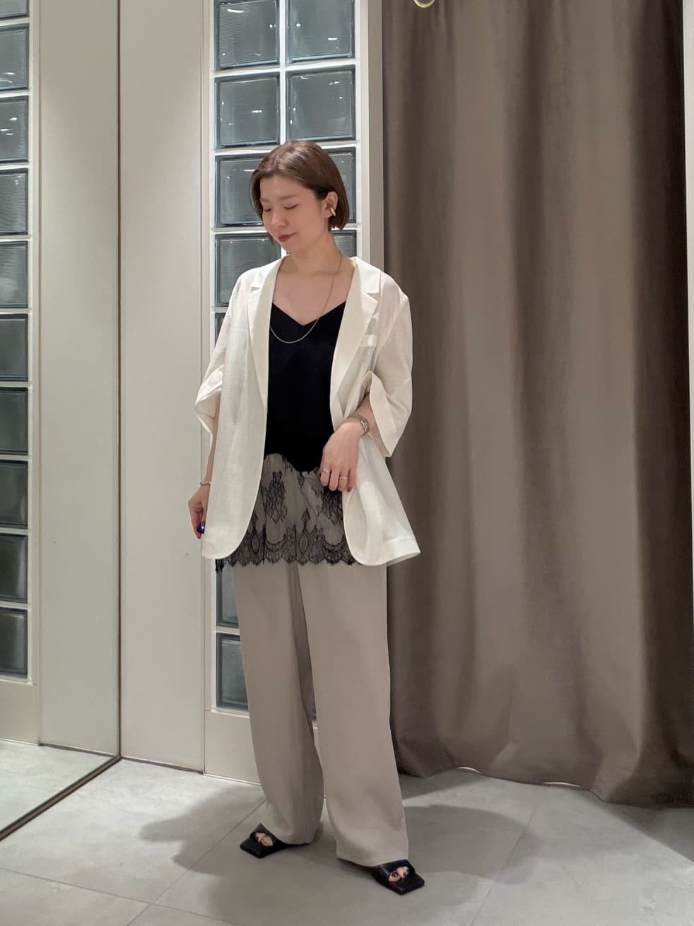 ロコ⭐︎コンテ サテンカーゴパンツ バックVネック ノースリーブニット UNITED ARROWS | <conte>フロントポケット カーゴパンツ | Rakuten