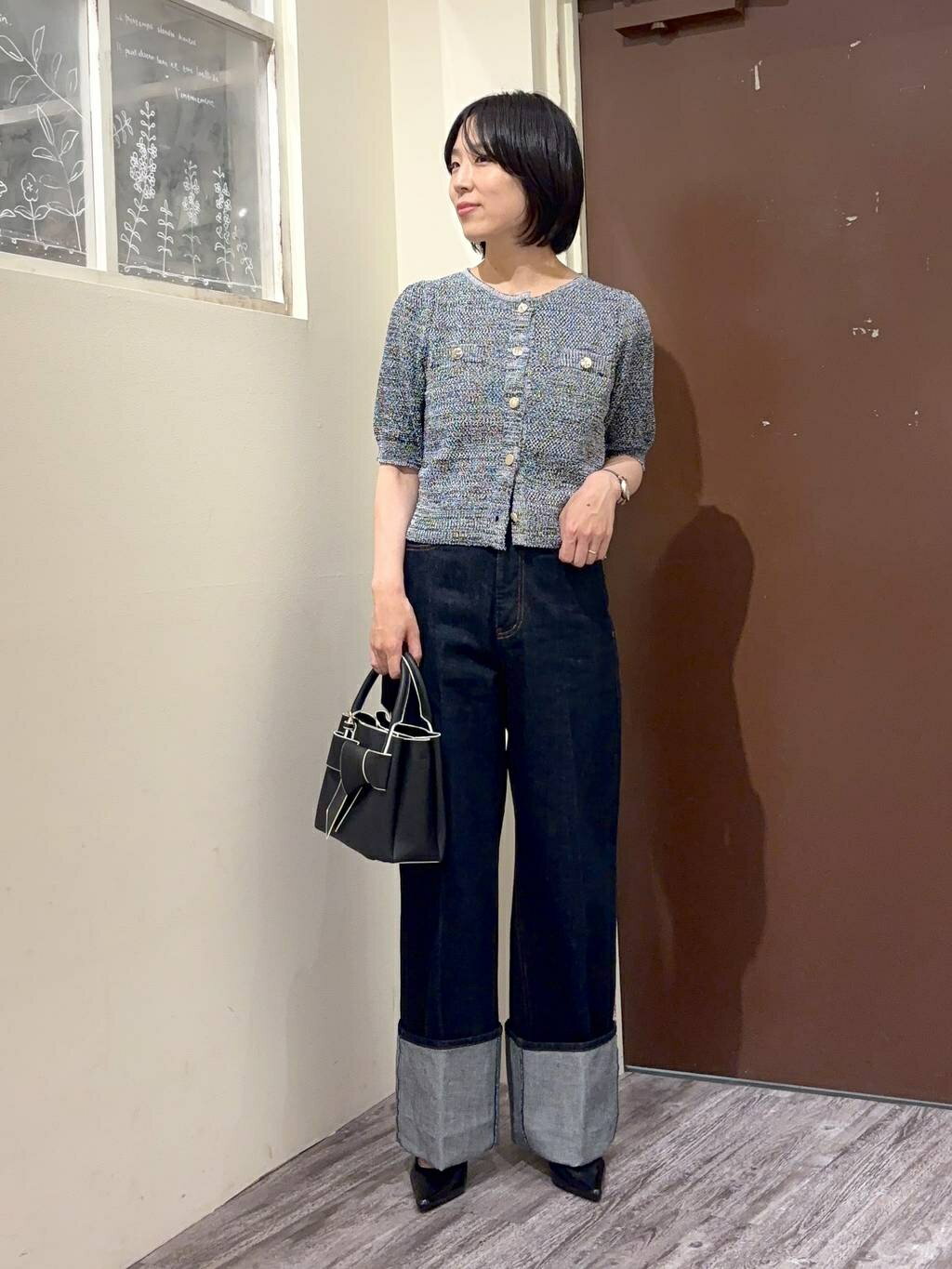 mysty womanのサマーツイードライクカーディガンSSを使ったコーディネートを紹介します。｜Rakuten Fashion(楽天ファッション／旧楽天ブランドアベニュー)7211942
