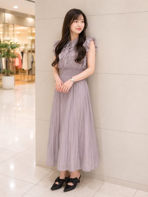 MISCH MASCH | ピコフリルプリーツワンピース MM627426 | Rakuten