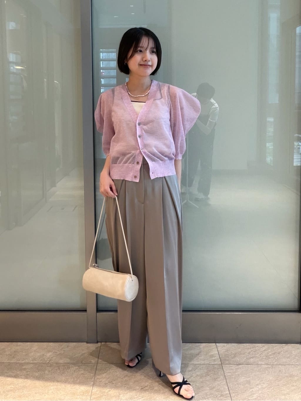 UNITED ARROWS | <AEWEN MATOPH>シアーパフスリーブカーディガン