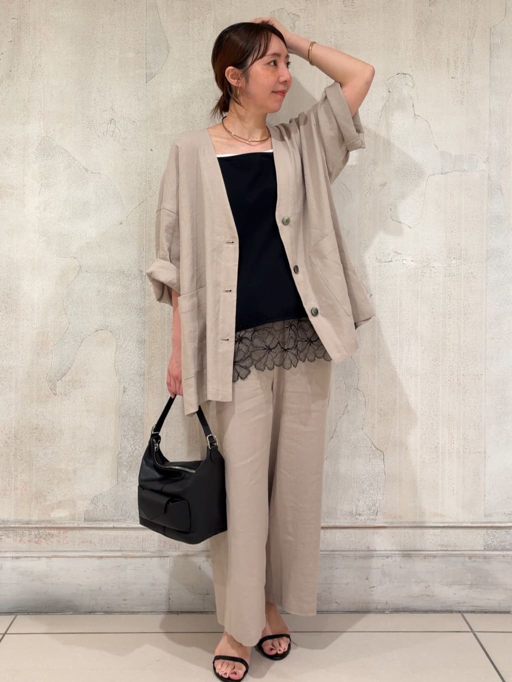 BEARDSLEY | リネン半袖ジャケット【セットアップ】 | Rakuten Fashion