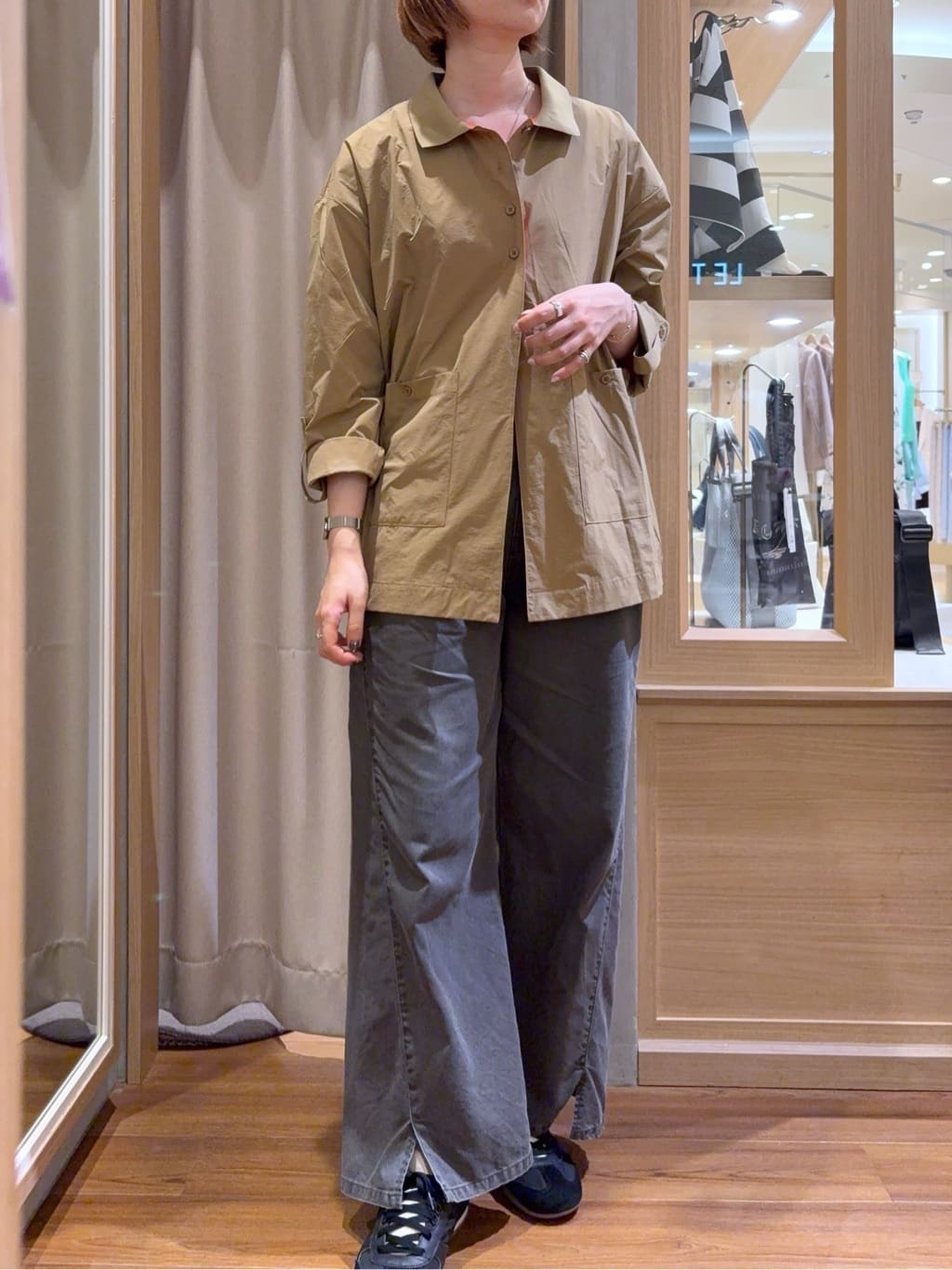 ear PAPILLONNERのポロ襟配色シャツ【SUM1 STYLE】を使ったコーディネートを紹介します。｜Rakuten Fashion(楽天ファッション／旧楽天ブランドアベニュー)7212838