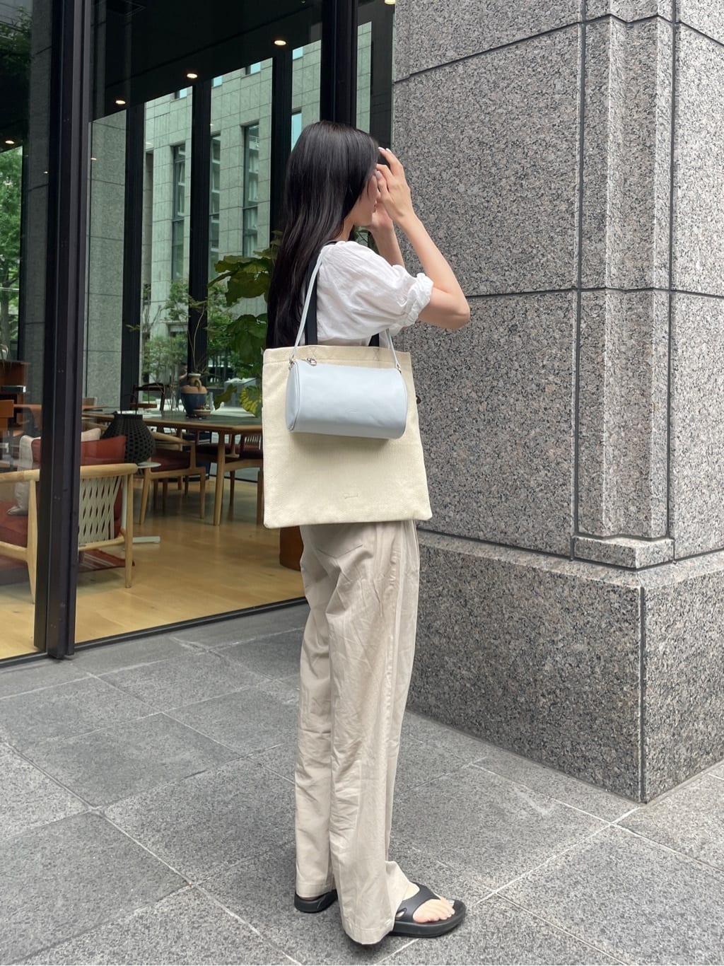 gemeil | 【500mlペットボトル収納】3WAYエッグショルダーバッグ(CE