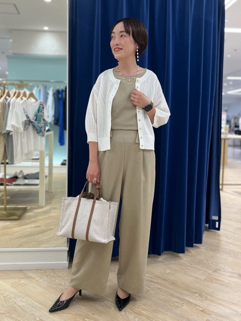 NOLLEY'S | ウォッシャブル麻調ペプラムブラウス | Rakuten Fashion