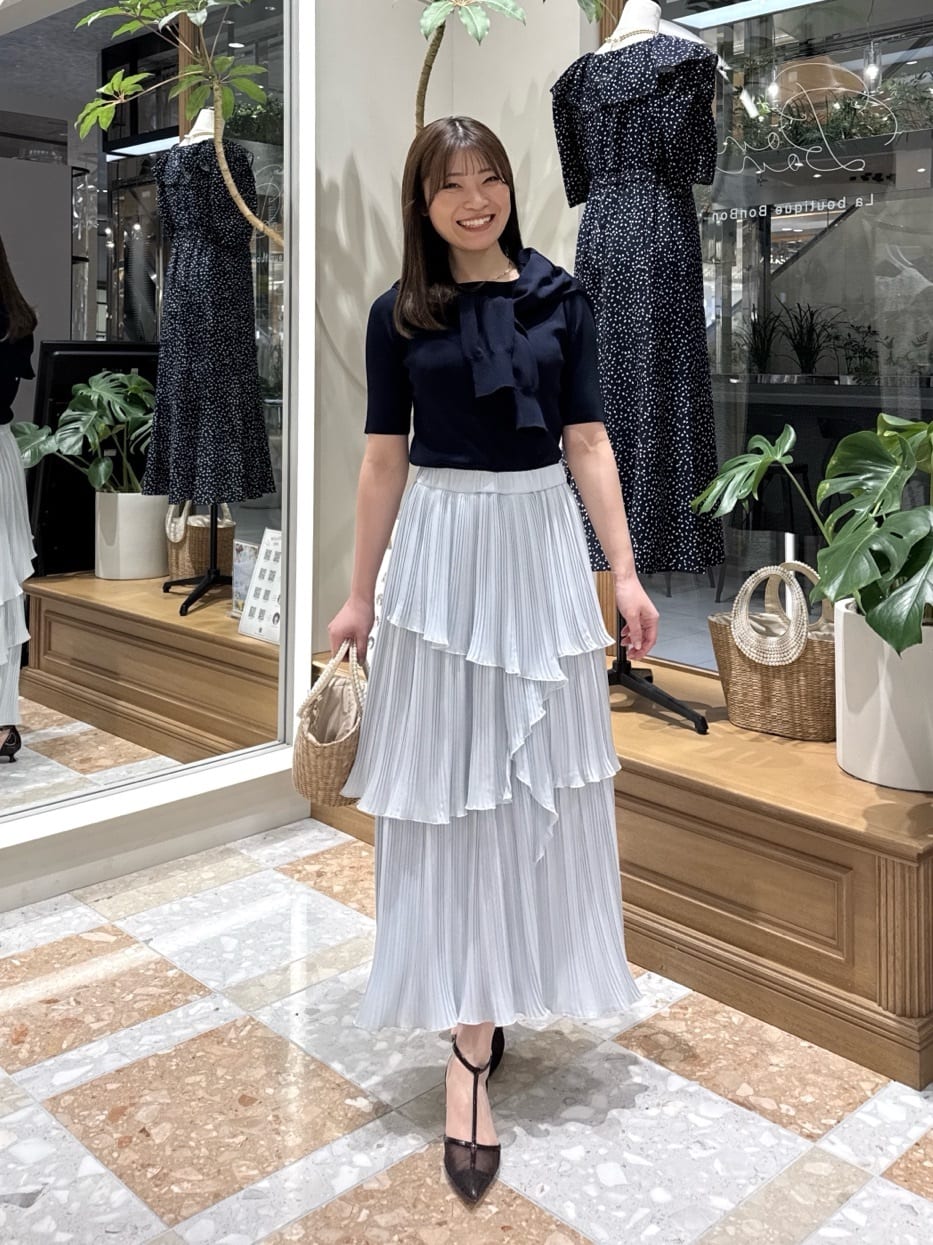 La boutique BonBon | 【今すぐお届け・女子力UP】イレヘムプリーツ La boutique BonBon | 【今すぐお届け・女子力UP】イレヘムプリーツ
