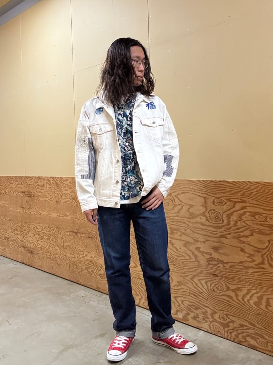 みきちぃ　　　23区　32サイズ　白水色系ジャケット Levi's | 501(R) DAY SPECIAL COLLECTION TYPEIII リラックスフィット