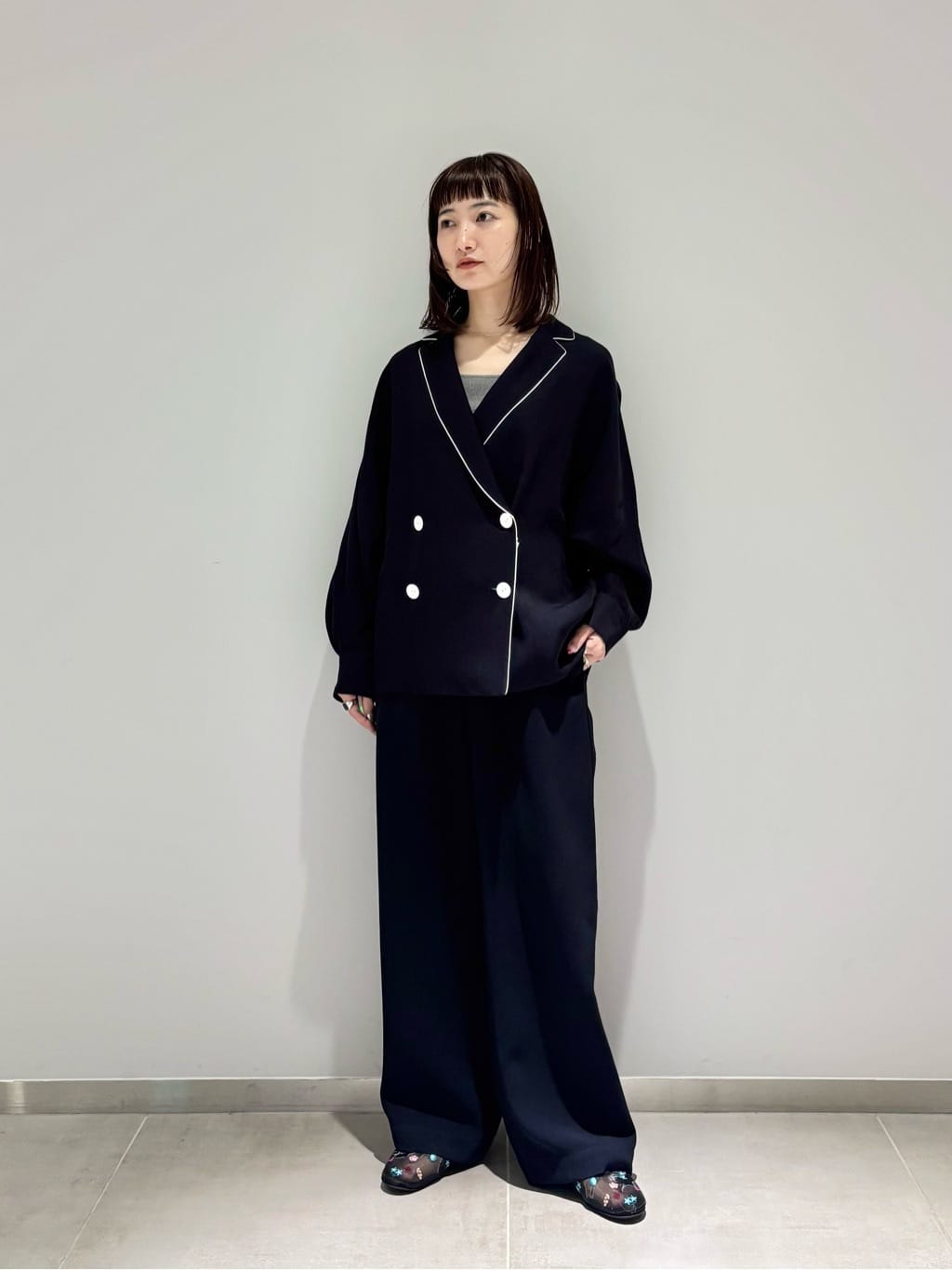 UNITED ARROWS | パイピング ドルマン ブラウス ジャケット