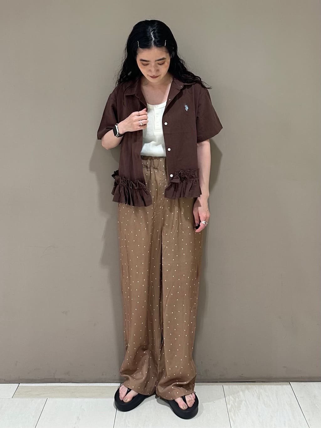 FREAK’S STOREのワッフル 2WAY ヘンリーネック タンクトップを使ったコーディネートを紹介します。｜Rakuten Fashion(楽天ファッション／旧楽天ブランドアベニュー)7215022