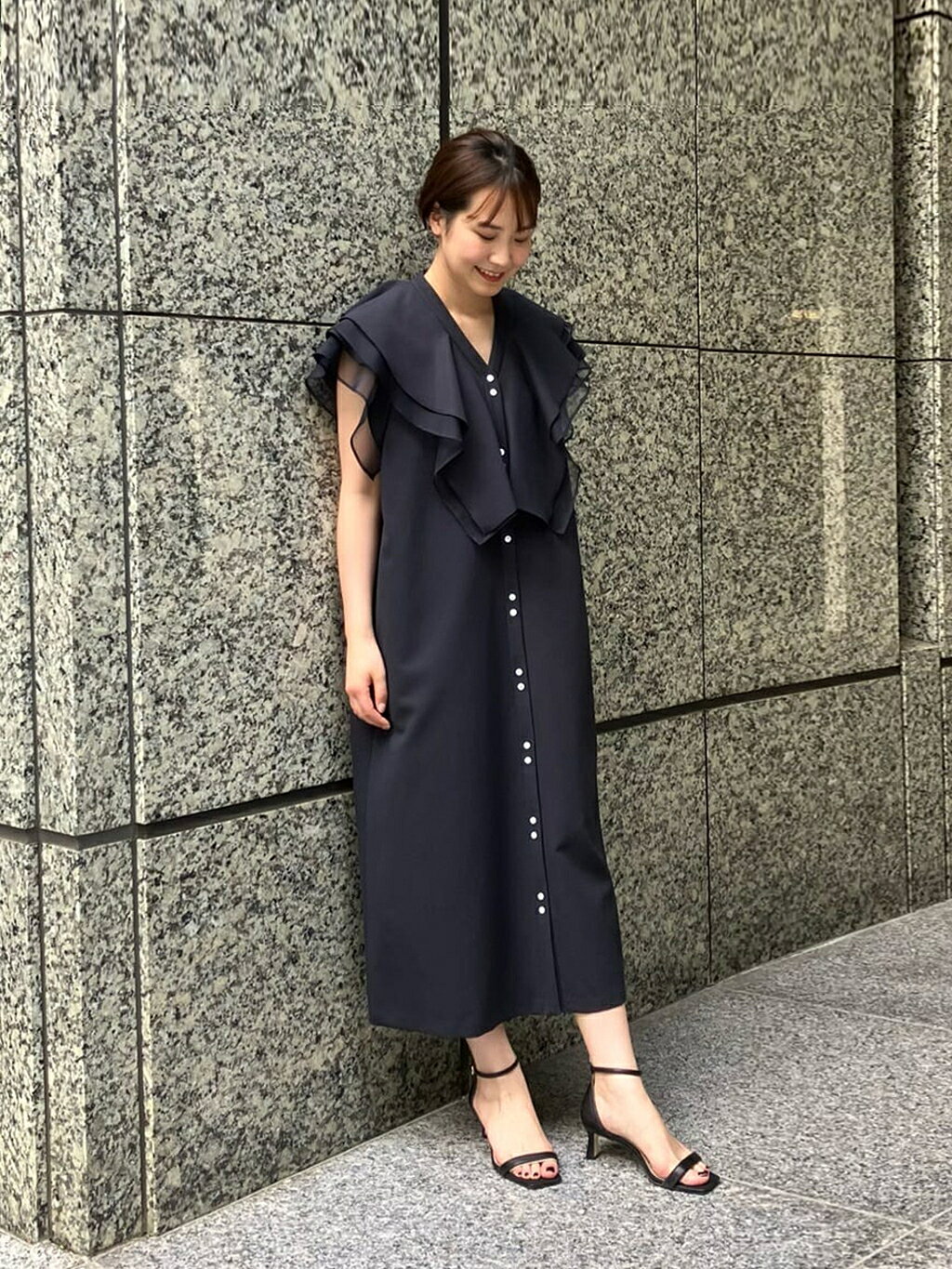 ADORE | ◇コットンダブルクロスワンピース | Rakuten Fashion(楽天