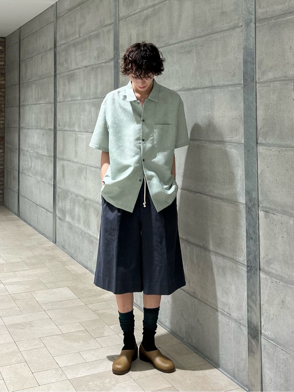 BEAUTY&YOUTH UNITED ARROWS | ジャガード ショートスリーブ シャツ