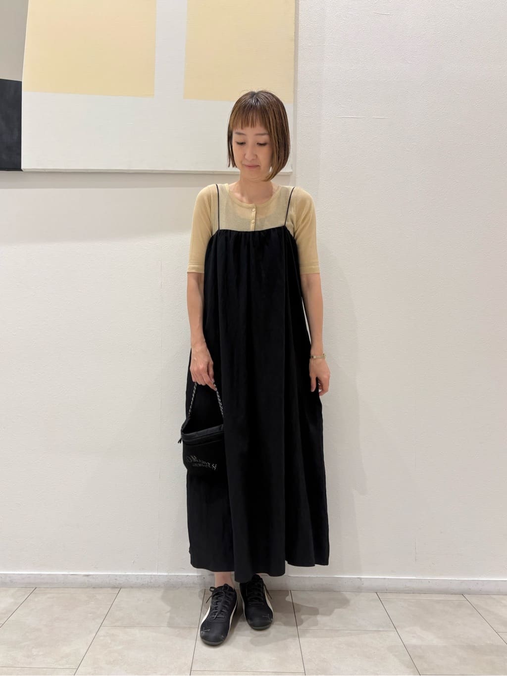 BEAUTY&YOUTH UNITED ARROWS | ギャザー ロングキャミソール