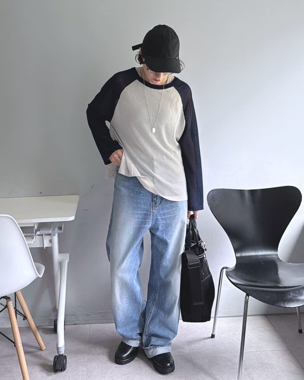 ear PAPILLONNERの《全骨格優勝/透け感》シアーラグラン【SUM1 STYLE】を使ったコーディネートを紹介します。｜Rakuten Fashion(楽天ファッション／旧楽天ブランドアベニュー)7215991