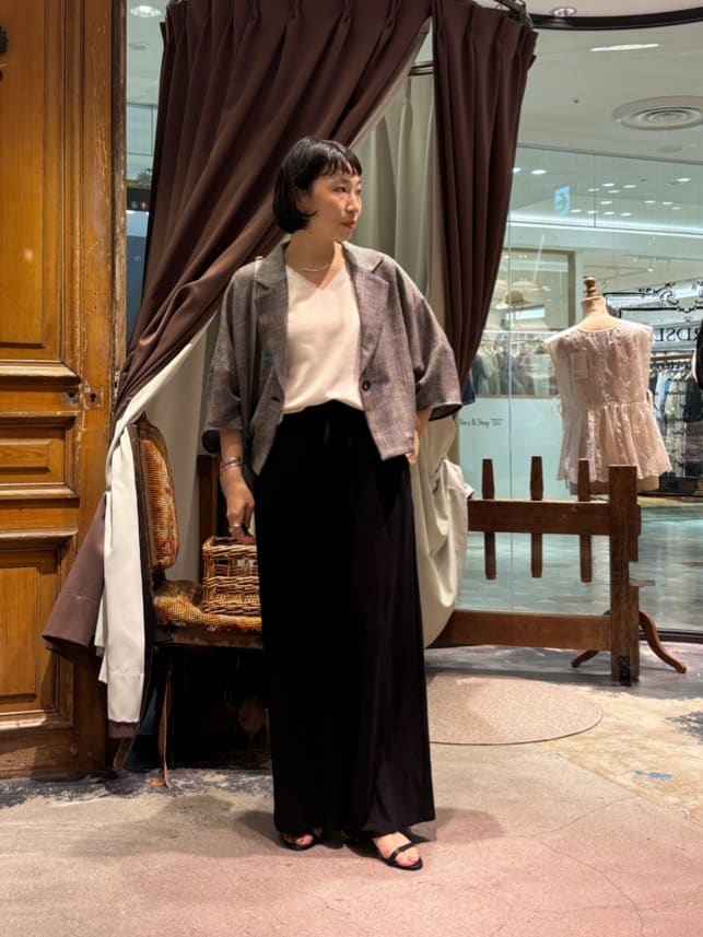 BEARDSLEY | ハーフスリーブツイードジャケット | Rakuten Fashion