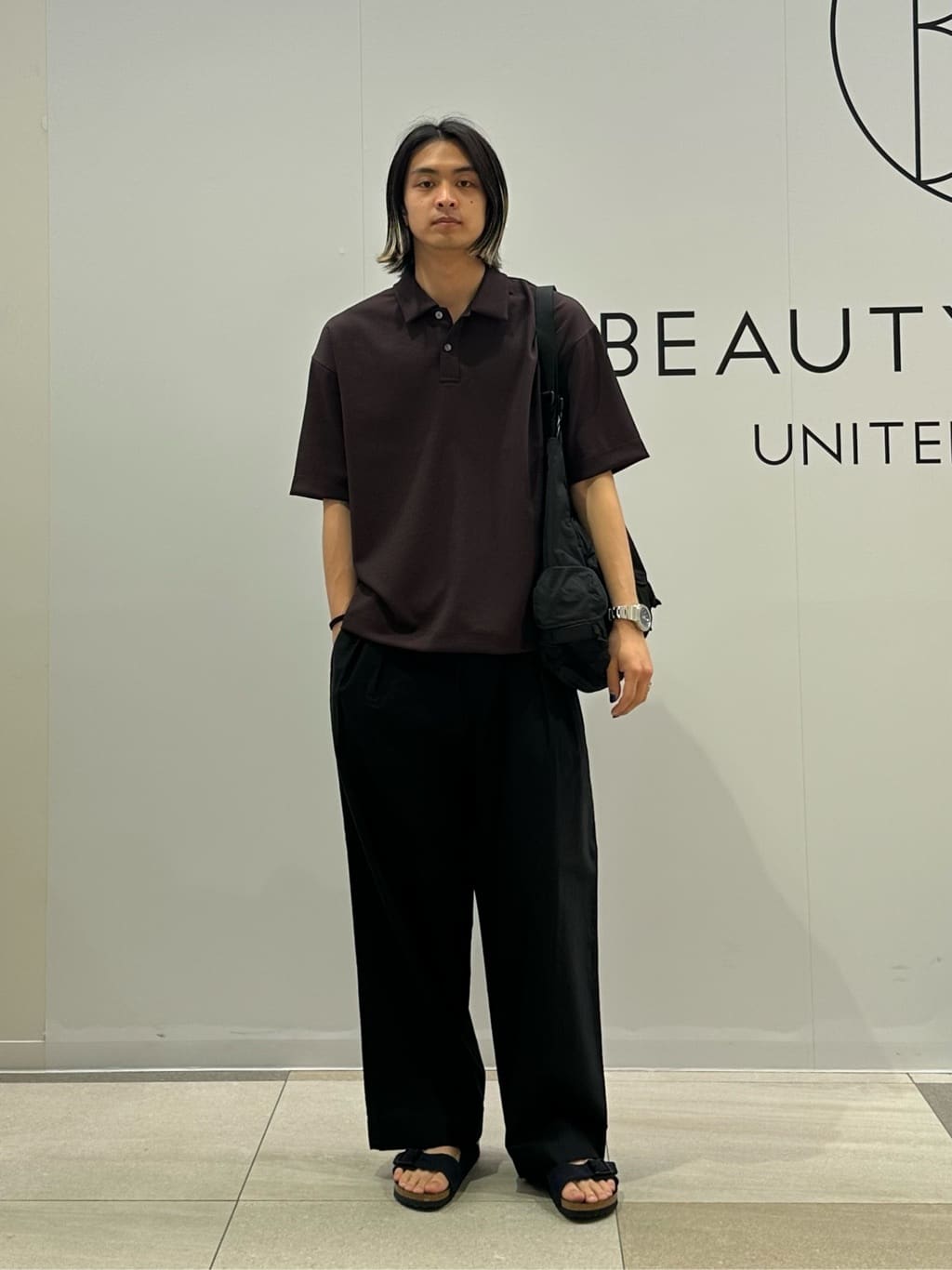 BEAUTY&YOUTH UNITED ARROWS | GIZA モールスキン 2タック パンツ NO