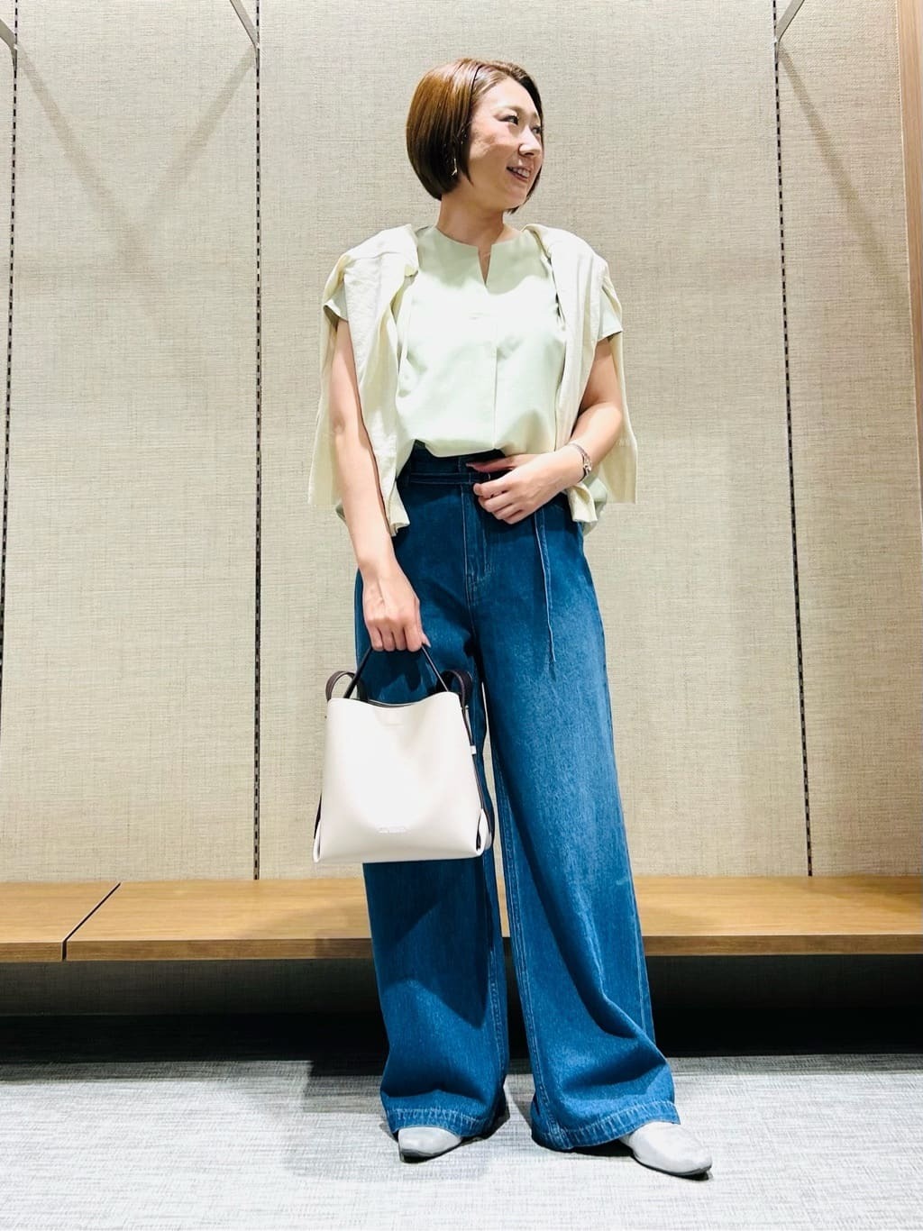 KOMMI ♬トップス COMME CA ISM | ノースリーブ タックブラウス | Rakuten Fashion(楽天