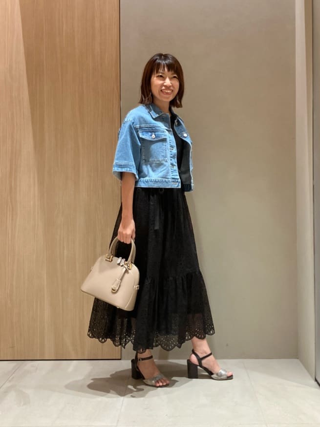 ANAYI | エンブロイダリーティアードワンピース | Rakuten Fashion