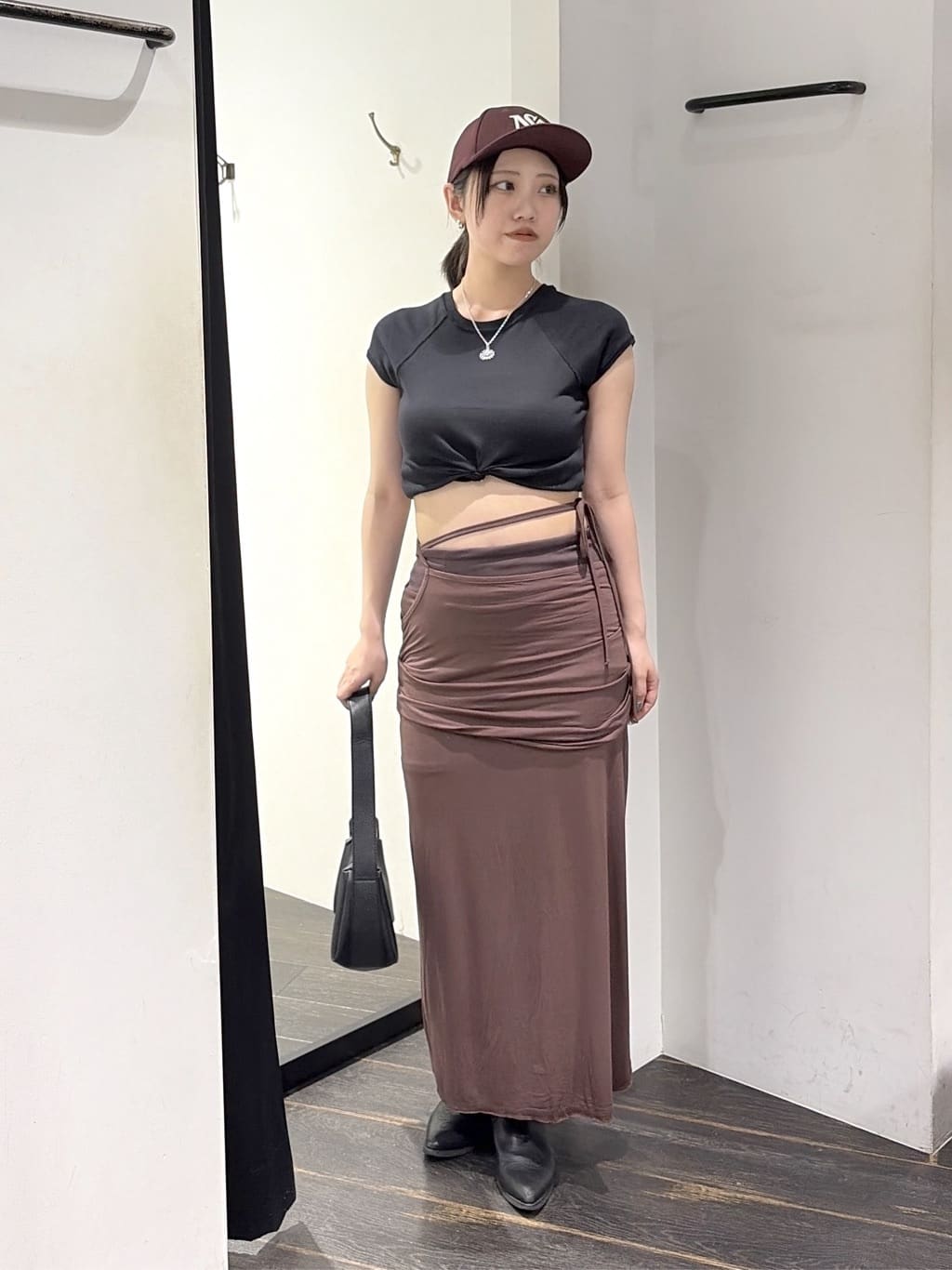 moussy | LAYER CUT MAXI スカート | Rakuten Fashion(楽天