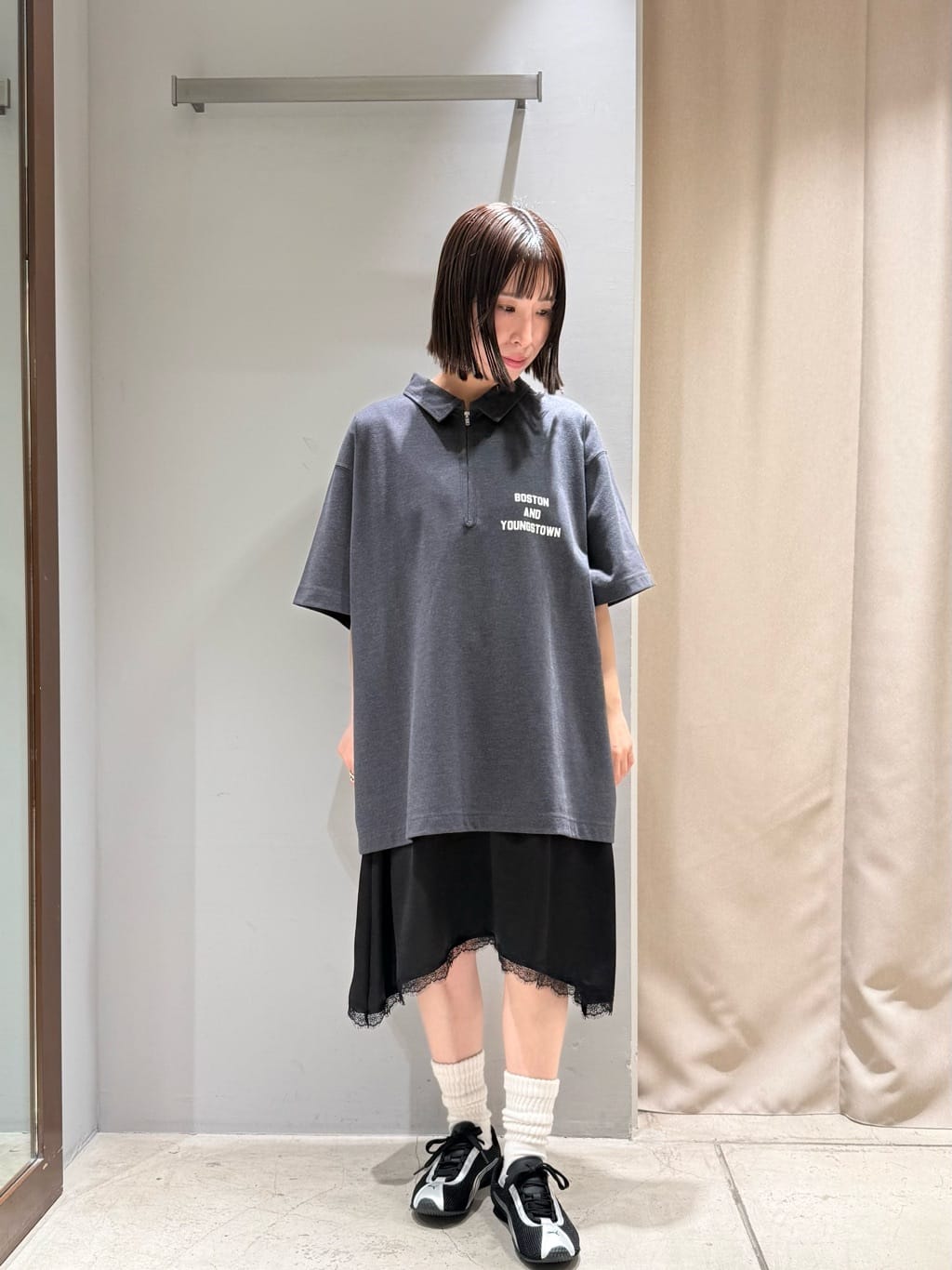 BEAUTY&YOUTH UNITED ARROWS | コットンポリエステル ジップ ビッグ