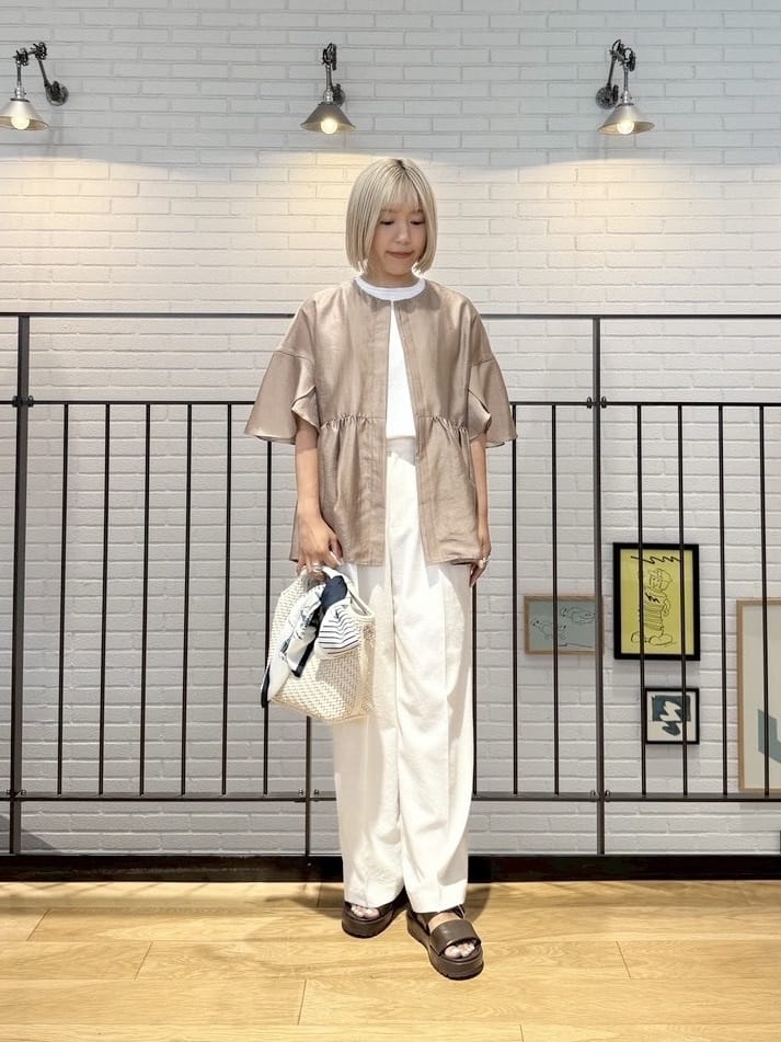 UNITED ARROWS green label relaxingの[size SHORTあり]ブライトシアー 
