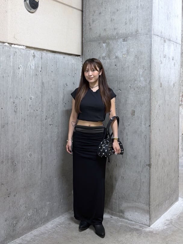 moussy | LAYER CUT MAXI スカート | Rakuten Fashion(楽天