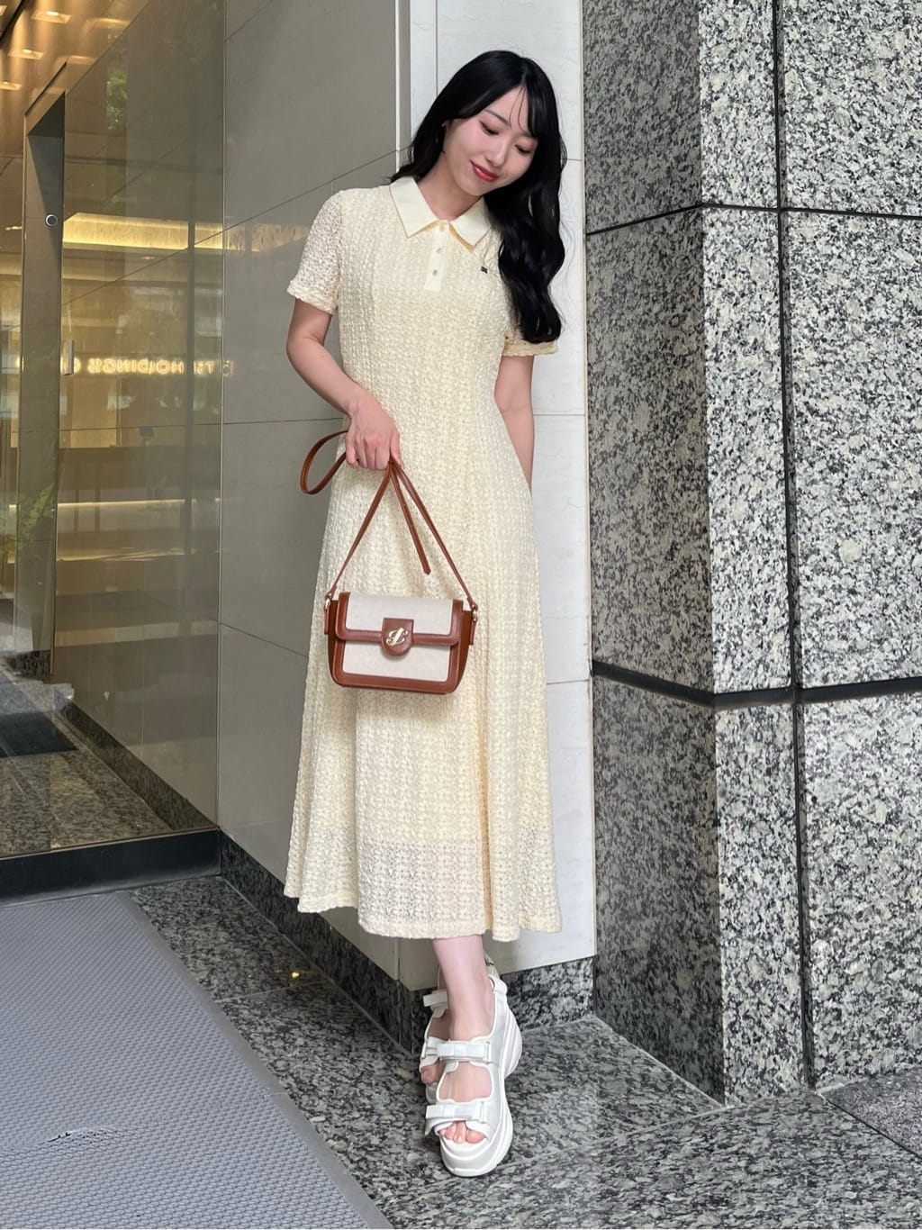 JILL by JILL STUART | レースポロワンピース | Rakuten Fashion(楽天