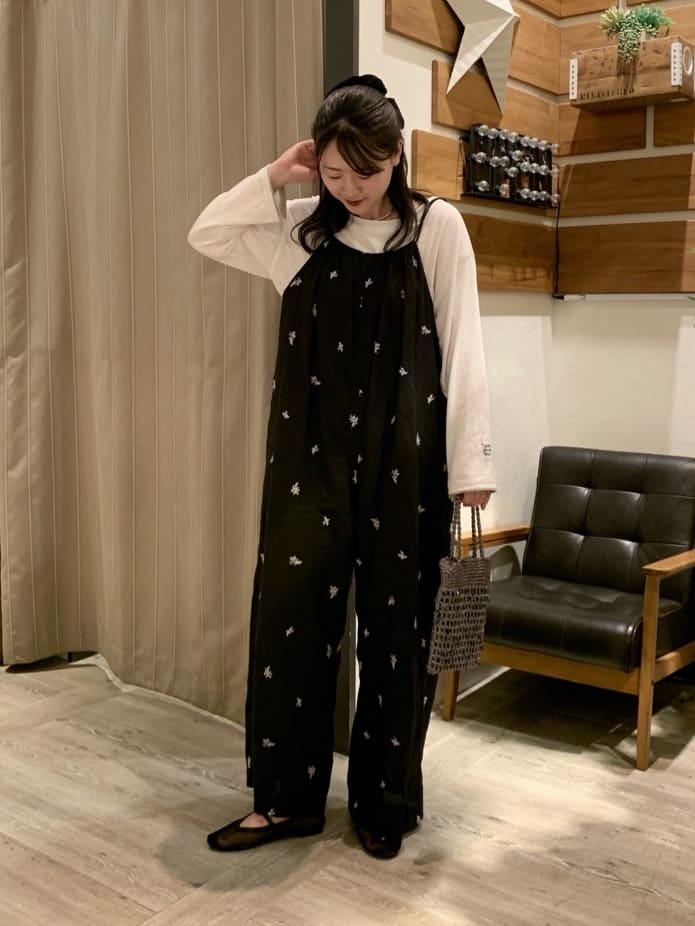 CIAOPANIC TYPY | 【Aguni】刺繍キャミサロペット | Rakuten Fashion