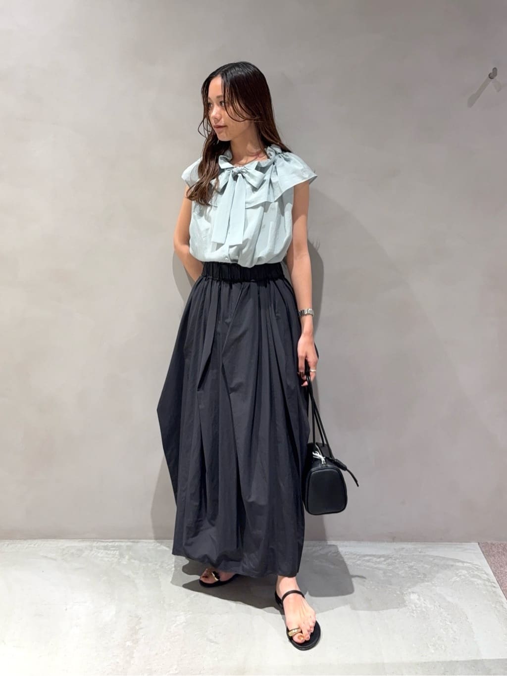 UNITED ARROWS | <AEWEN MATOPH>ナイロンタックコクーンスカート