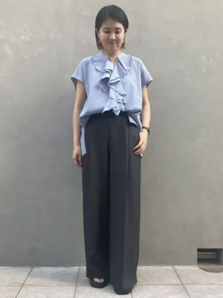 Liesse | フロントフリルブラウス | Rakuten Fashion(楽天ファッション
