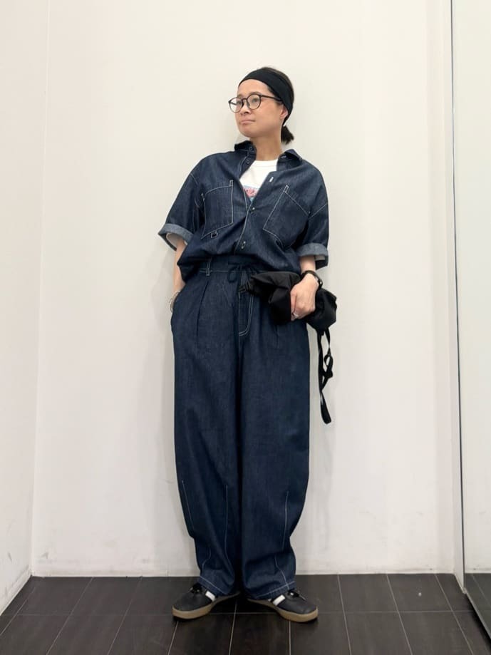 COMME CA ISM | ライトオンスデニム ステッチパンツ | Rakuten Fashion