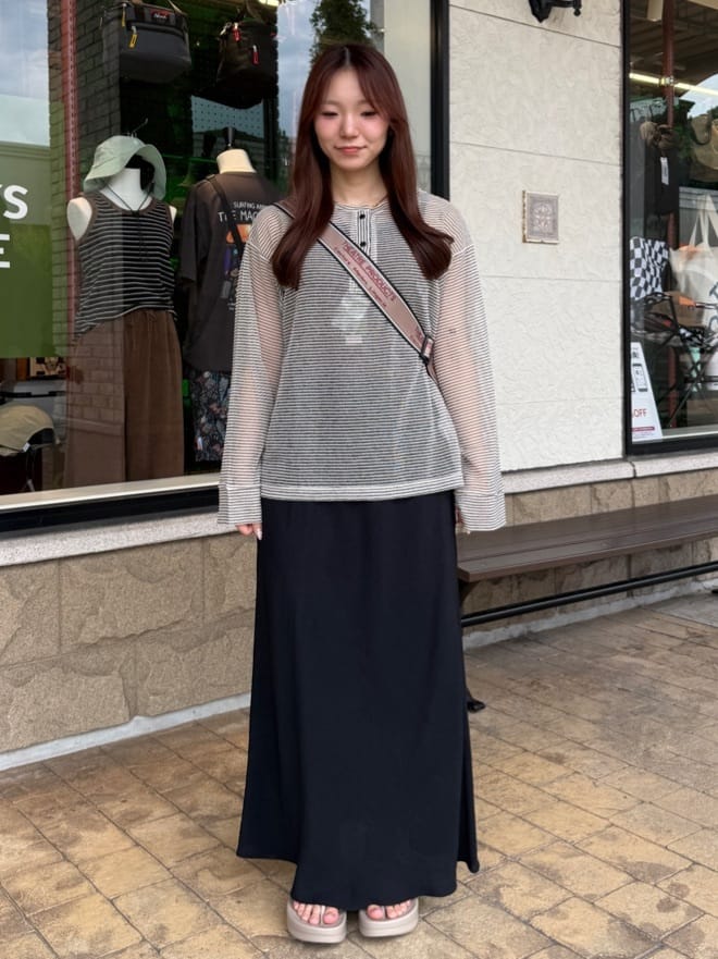 FREAK’S STOREのヘンリーシアーボーダープルオーバーを使ったコーディネートを紹介します。｜Rakuten Fashion(楽天ファッション／旧楽天ブランドアベニュー)7220824
