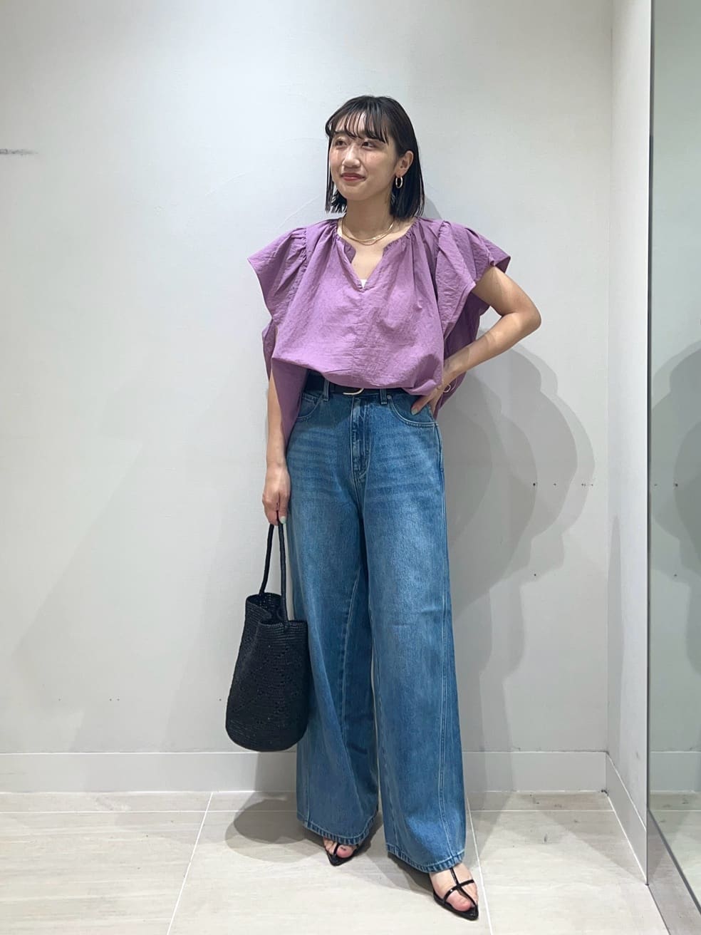 GALLARDAGALANTEのライトデニムを使ったコーディネートを紹介します。｜Rakuten Fashion(楽天ファッション／旧楽天ブランドアベニュー)7221330