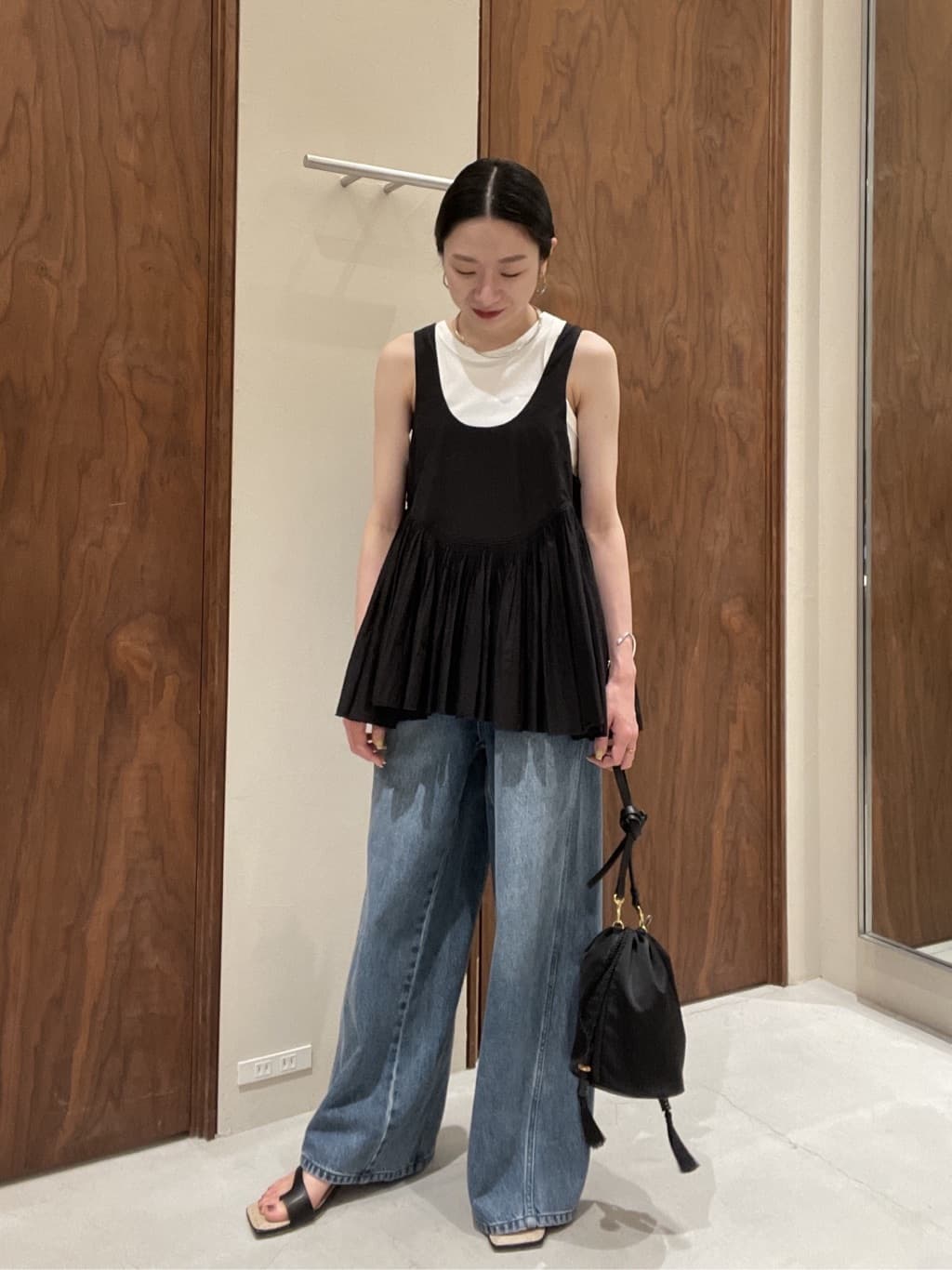 GALLARDAGALANTE | 《ウエスト調整自由自在!》スクエアバックルベルト