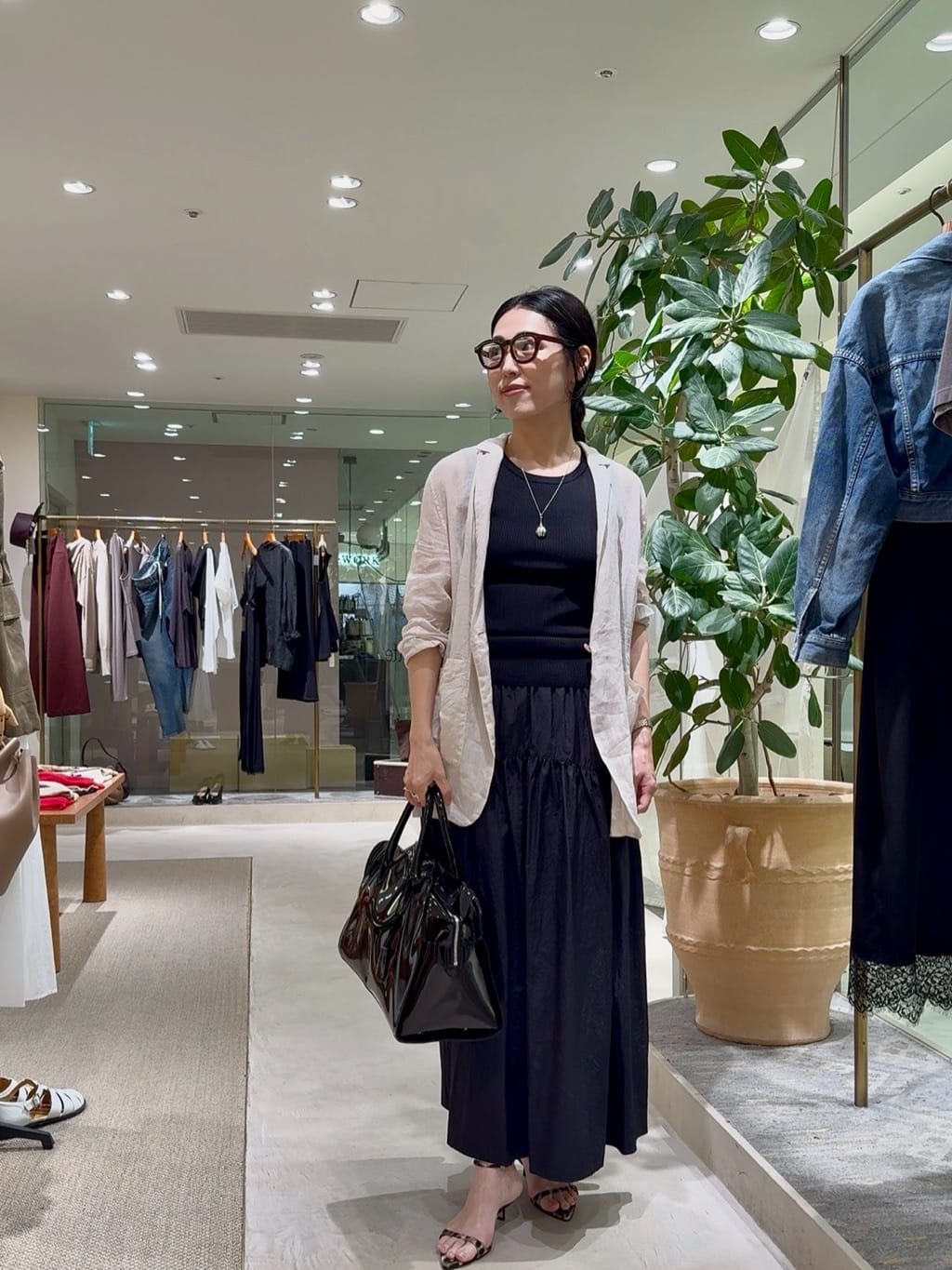 Whim Gazette | ヴィンテージタフタスカート | Rakuten Fashion(楽天