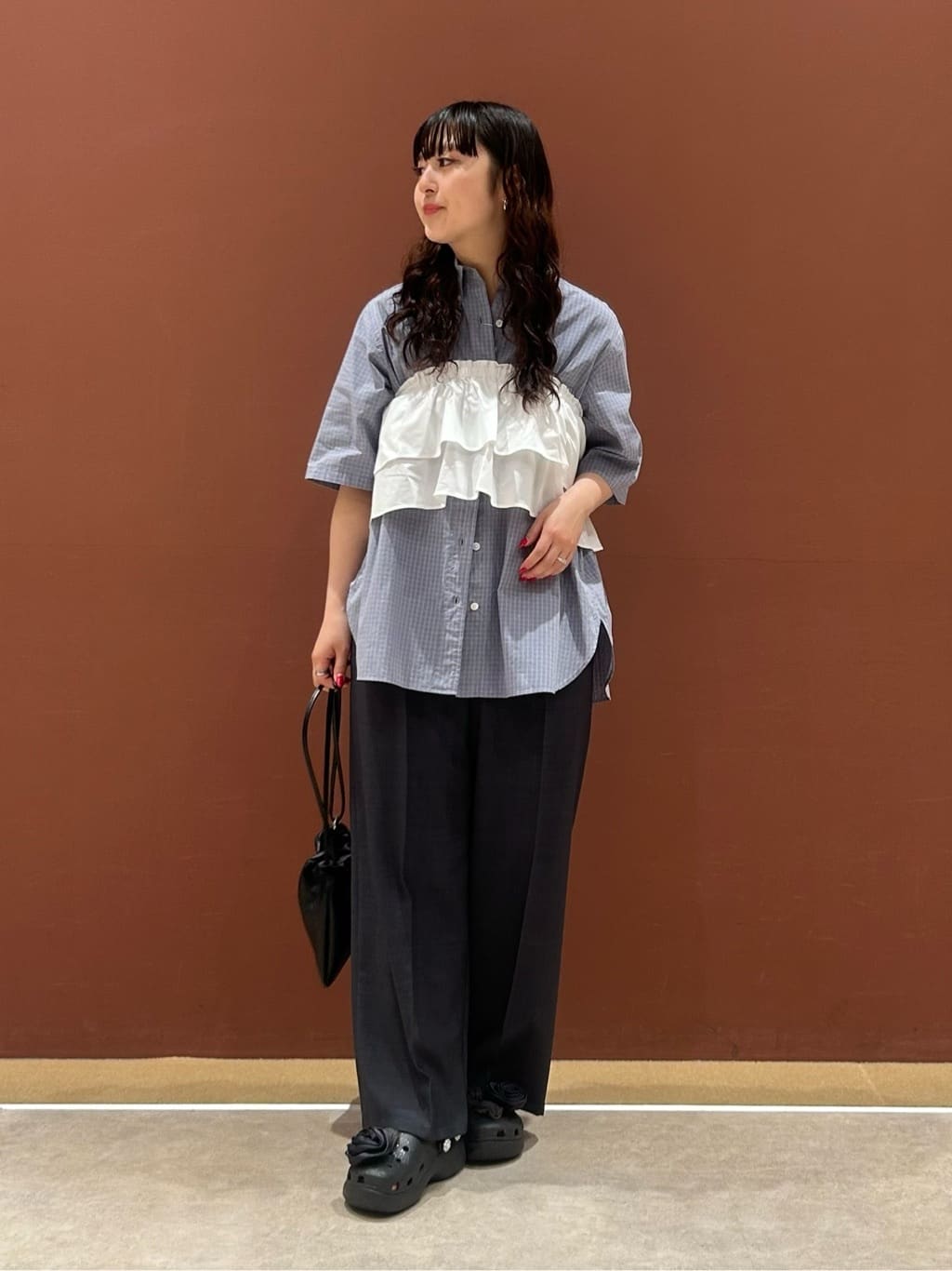 UNITED ARROWS LTD. OUTLET | シボレザー 巾着バッグ <A DAY IN THE