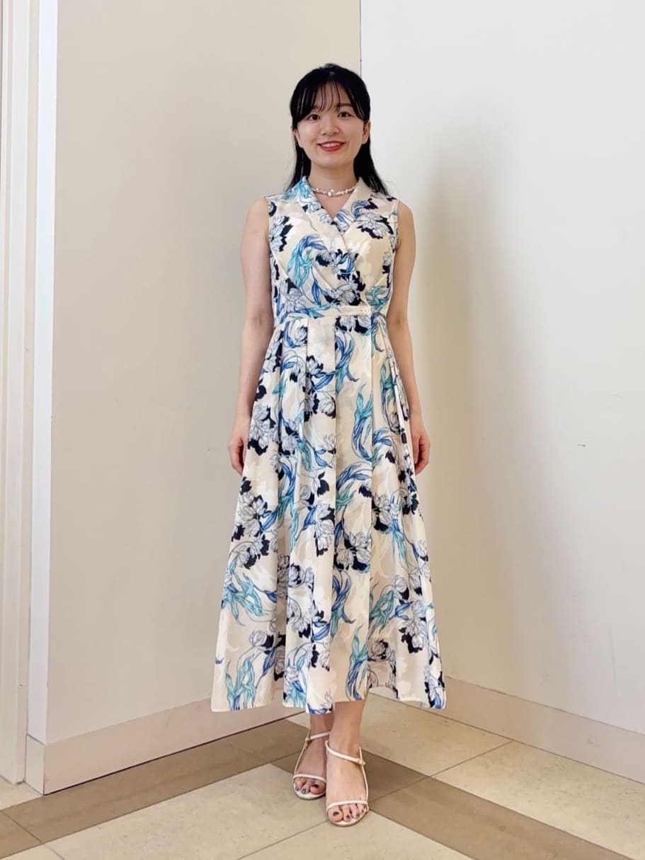 ANAYI | ラーレプリントカシュクール ワンピース | Rakuten Fashion
