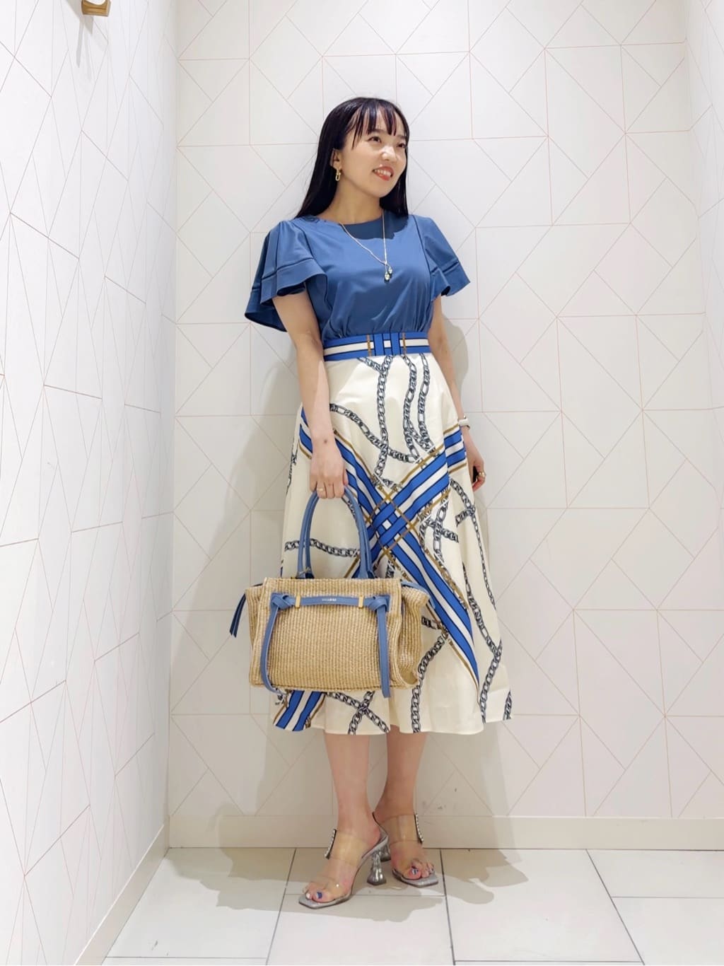 ANAYI | コットンスムースハシゴ刺繍 プルオーバー | Rakuten Fashion