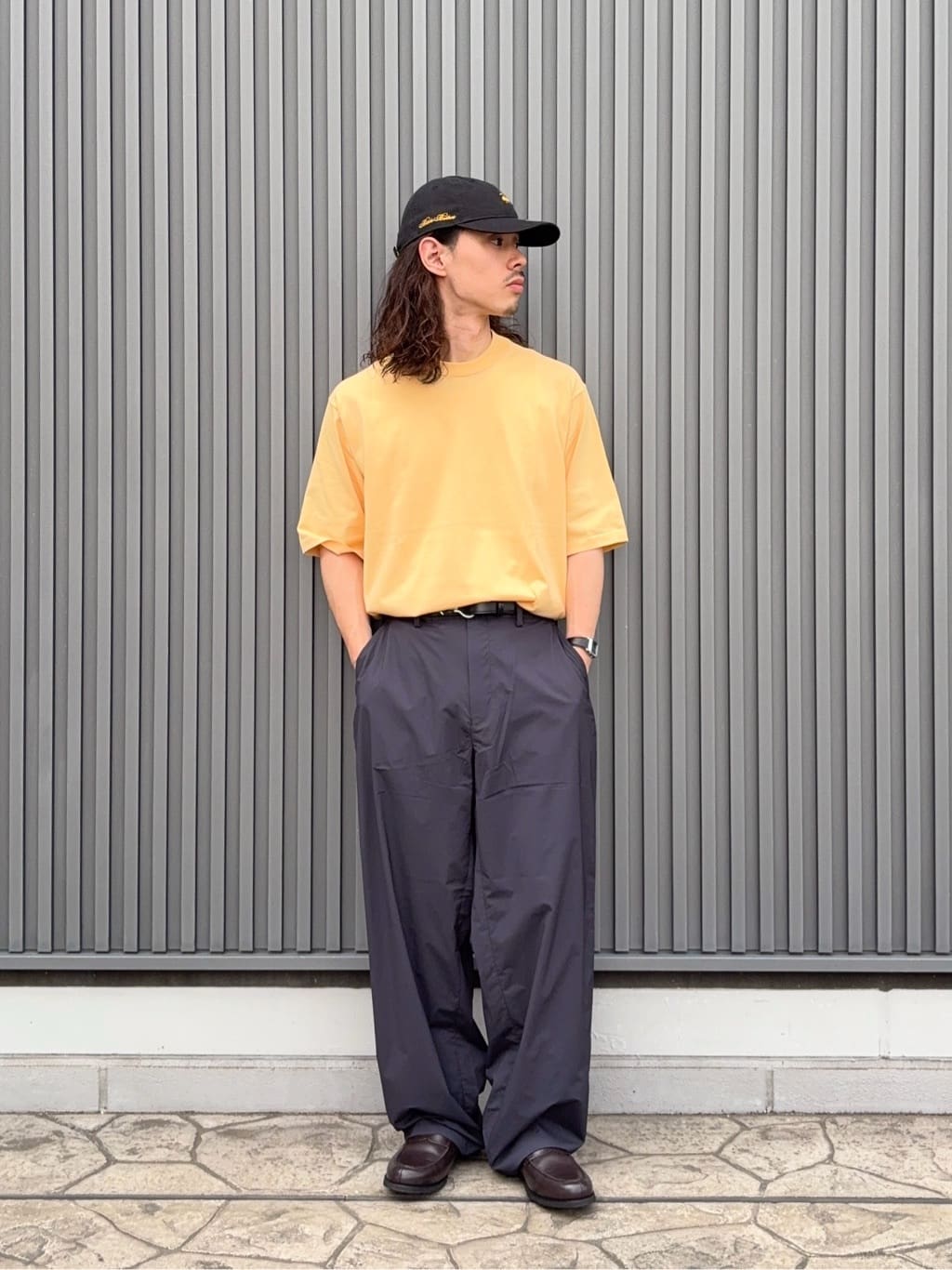 UNITED ARROWS green label relaxingのGLR レザー V3 ローファーを使っ