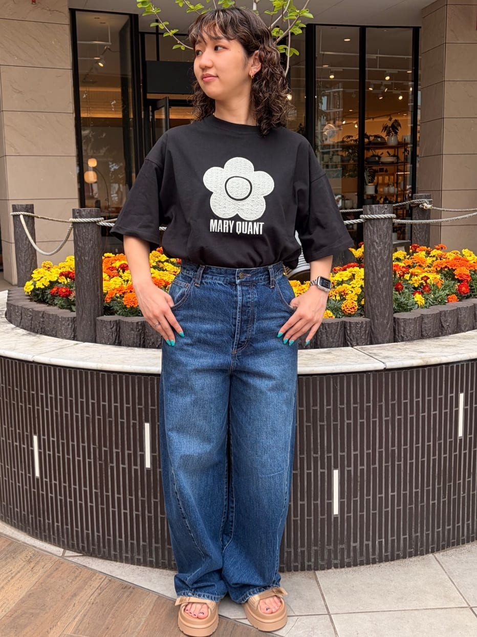 FREAK’S STOREの異素材デイジーアートTシャツ 限定展開を使ったコーディネートを紹介します。｜Rakuten Fashion(楽天ファッション／旧楽天ブランドアベニュー)7224263