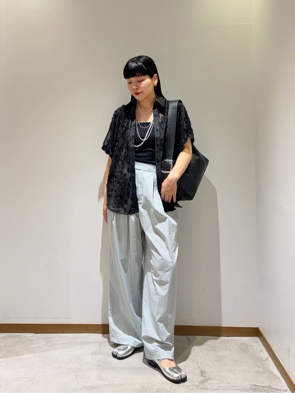 2025SS BEAUTY&YOUTH BL GHOSPELL 別注半袖シャツ BEAUTY&YOUTH UNITED ARROWS | 【別注】<GHOSPELL>フリンジ ショート