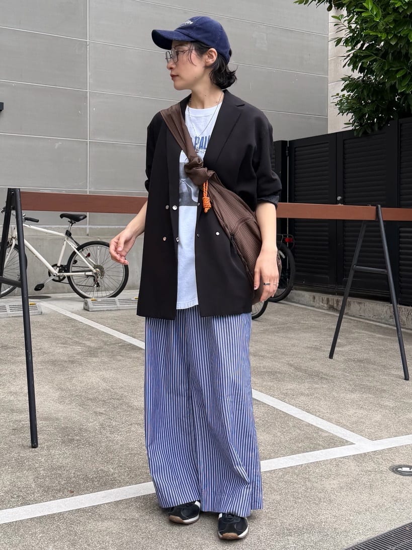 ear PAPILLONNERのビッグショルダーバッグ《A4サイズ対応》を使ったコーディネートを紹介します。｜Rakuten Fashion(楽天ファッション／旧楽天ブランドアベニュー)7224867