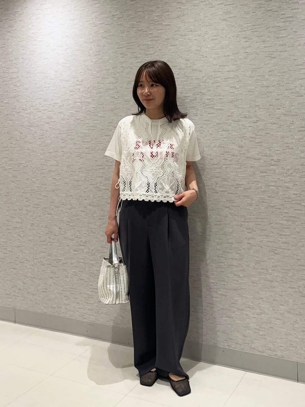 UNITED ARROWS green label relaxing | エンブロイダリー ベスト