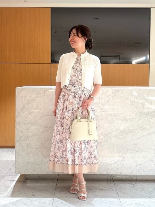 ANAYI | Coral プリントローンシャツフレア ワンピース | Rakuten