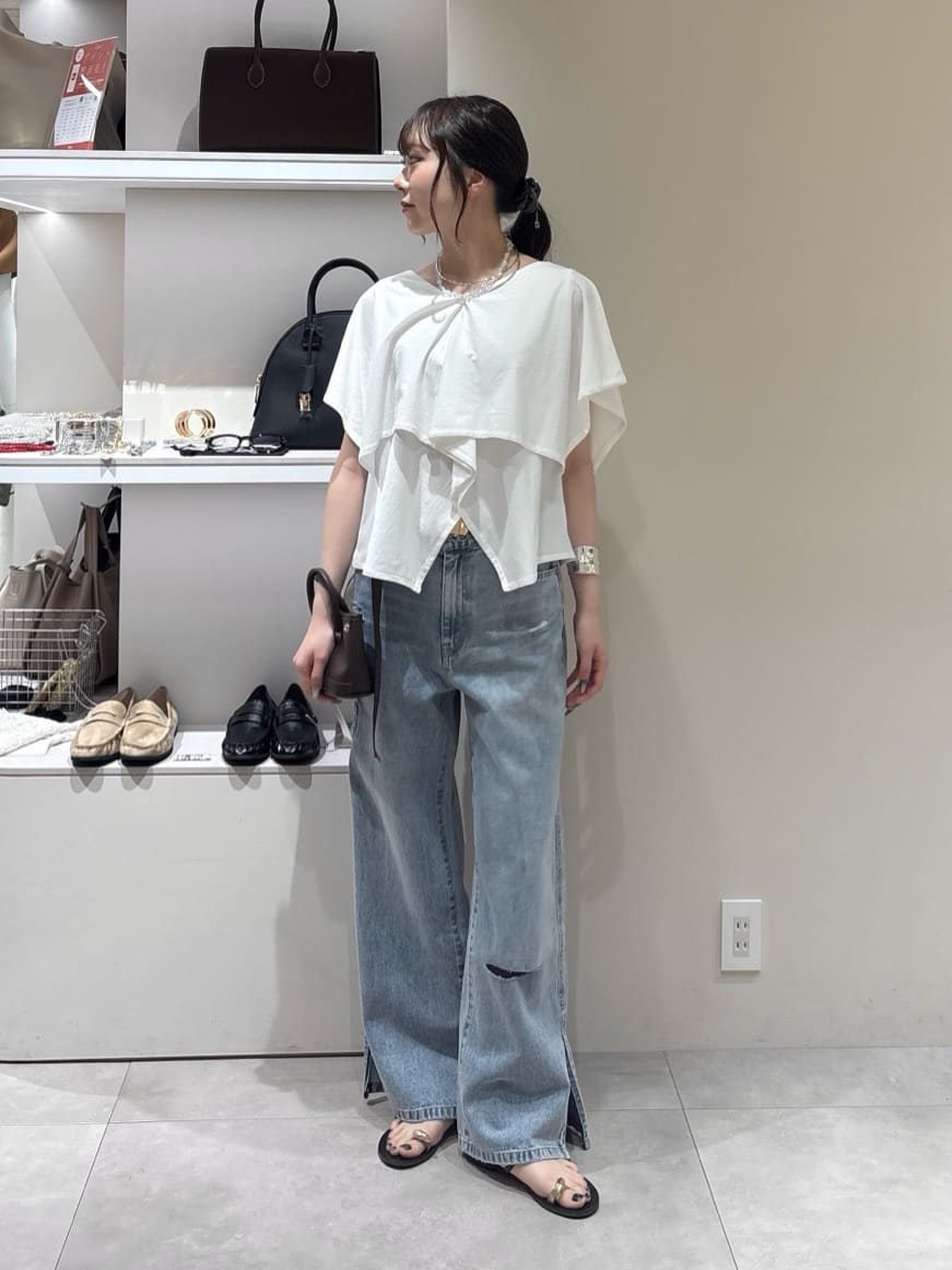 DOUDOU | ハンカチーフカラープルオーバー | Rakuten Fashion(楽天