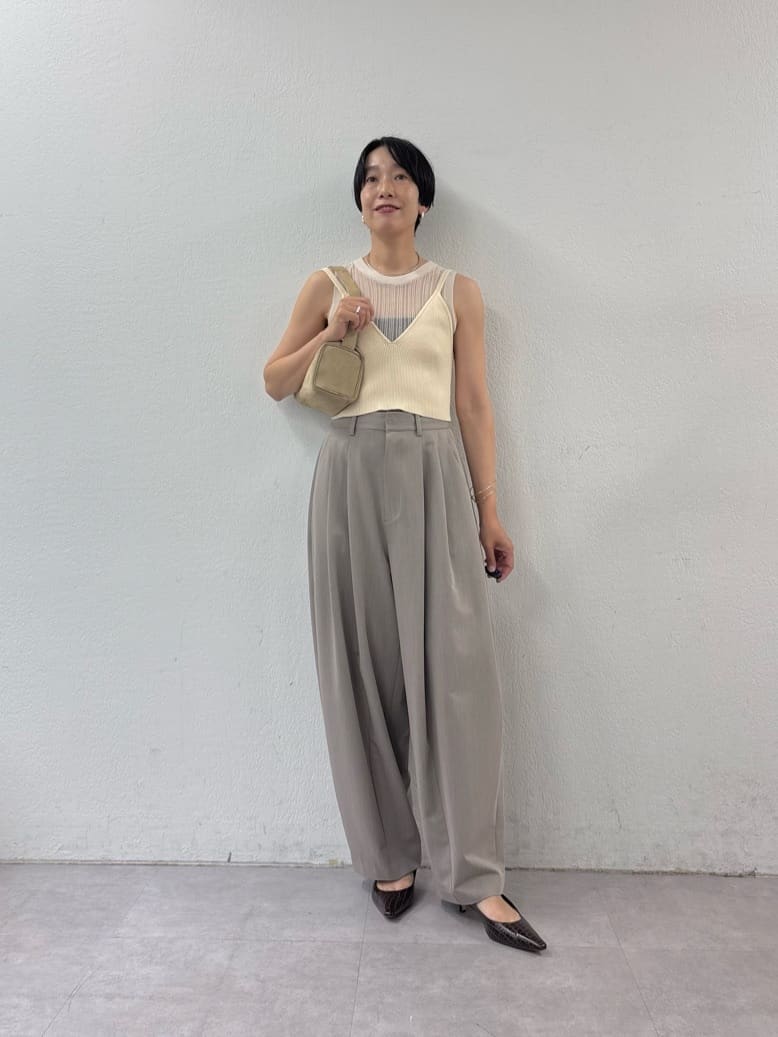 GALLARDAGALANTEのリブニットブラを使ったコーディネートを紹介します。｜Rakuten Fashion(楽天ファッション／旧楽天ブランドアベニュー)7227435