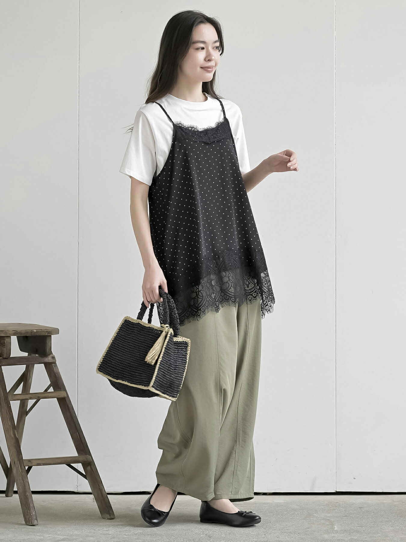 rps | サテンレースキャミチュニック | Rakuten Fashion(楽天