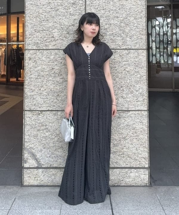 Demi-Luxe BEAMS | ne Quittez pas / ストライプ カットワーク