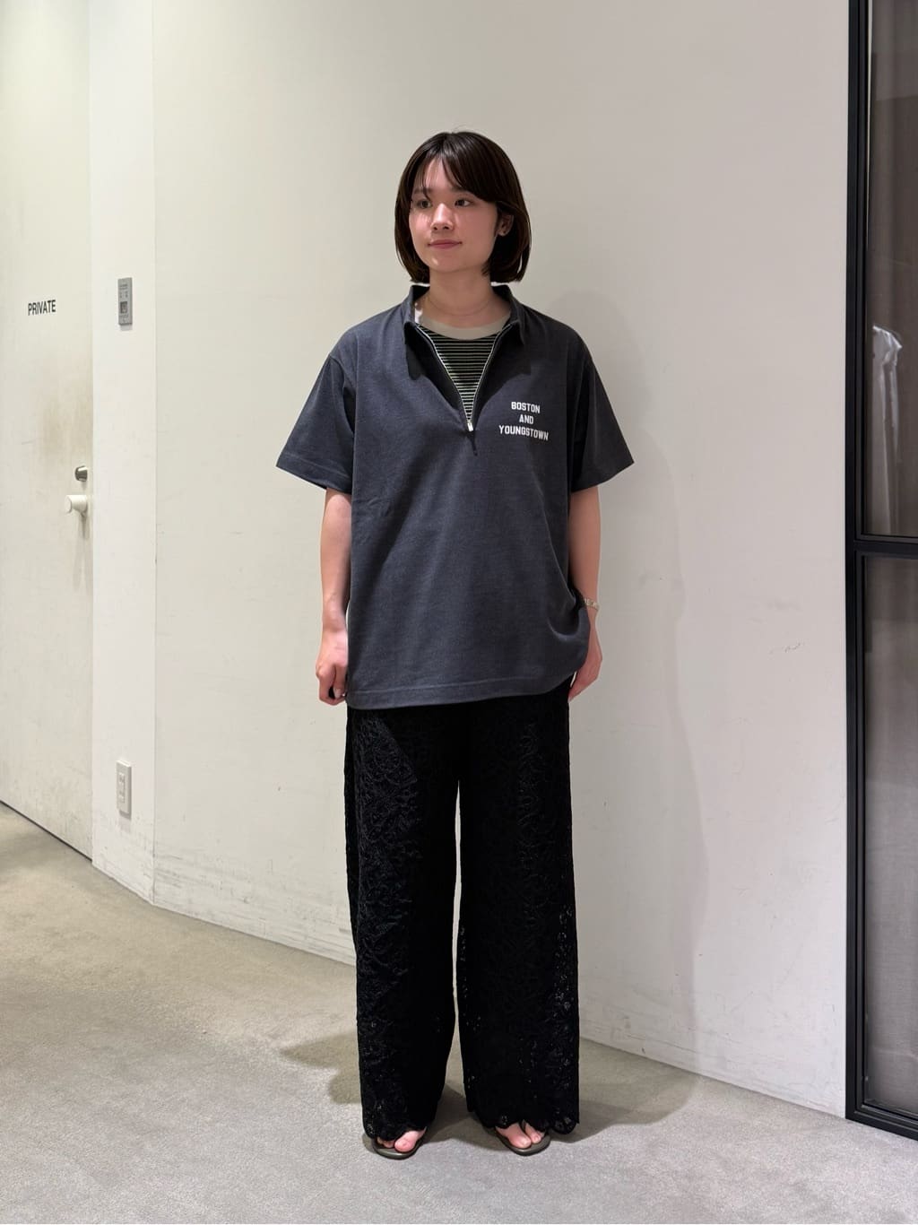 BEAUTY&YOUTH UNITED ARROWS | コットンポリエステル ジップ ビッグ
