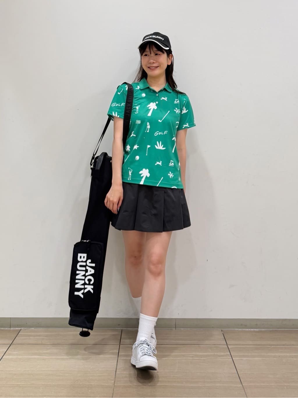 Jack Bunny!! | 総柄半袖ポロシャツ | Rakuten Fashion(楽天