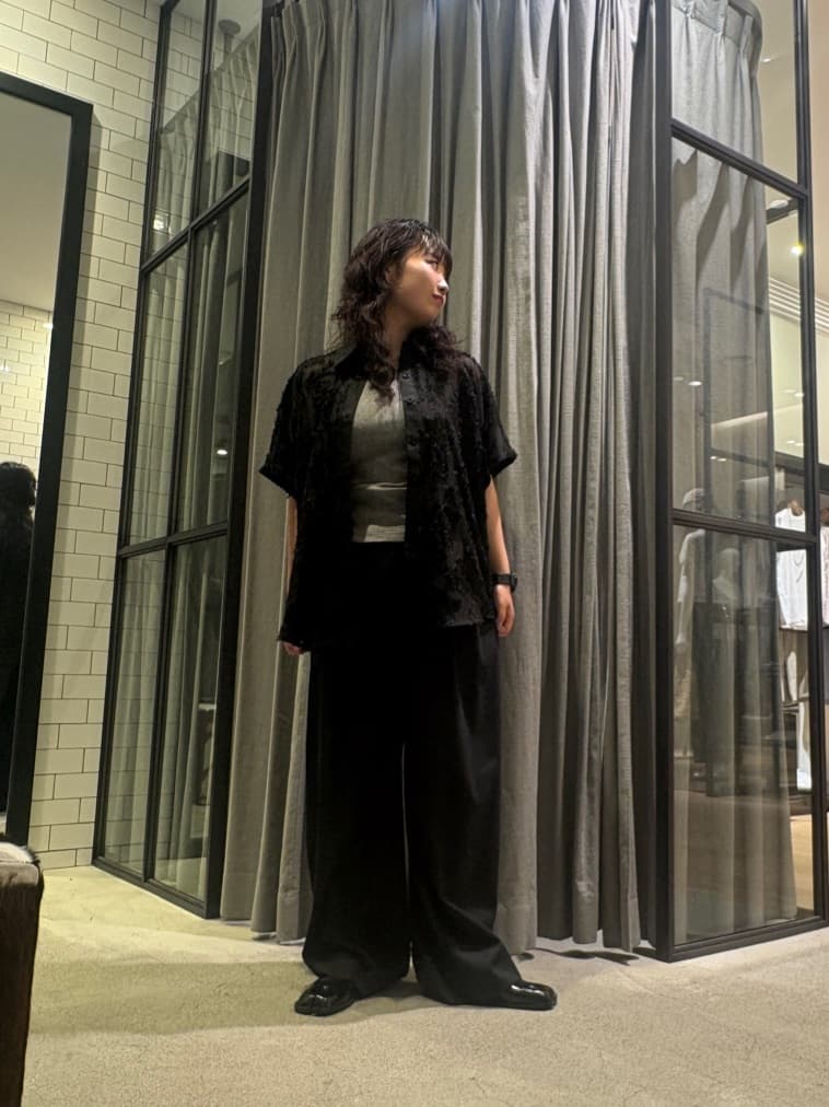 2025SS BEAUTY&YOUTH BL GHOSPELL 別注半袖シャツ BEAUTY&YOUTH UNITED ARROWS | 【別注】<GHOSPELL>フリンジ ショート