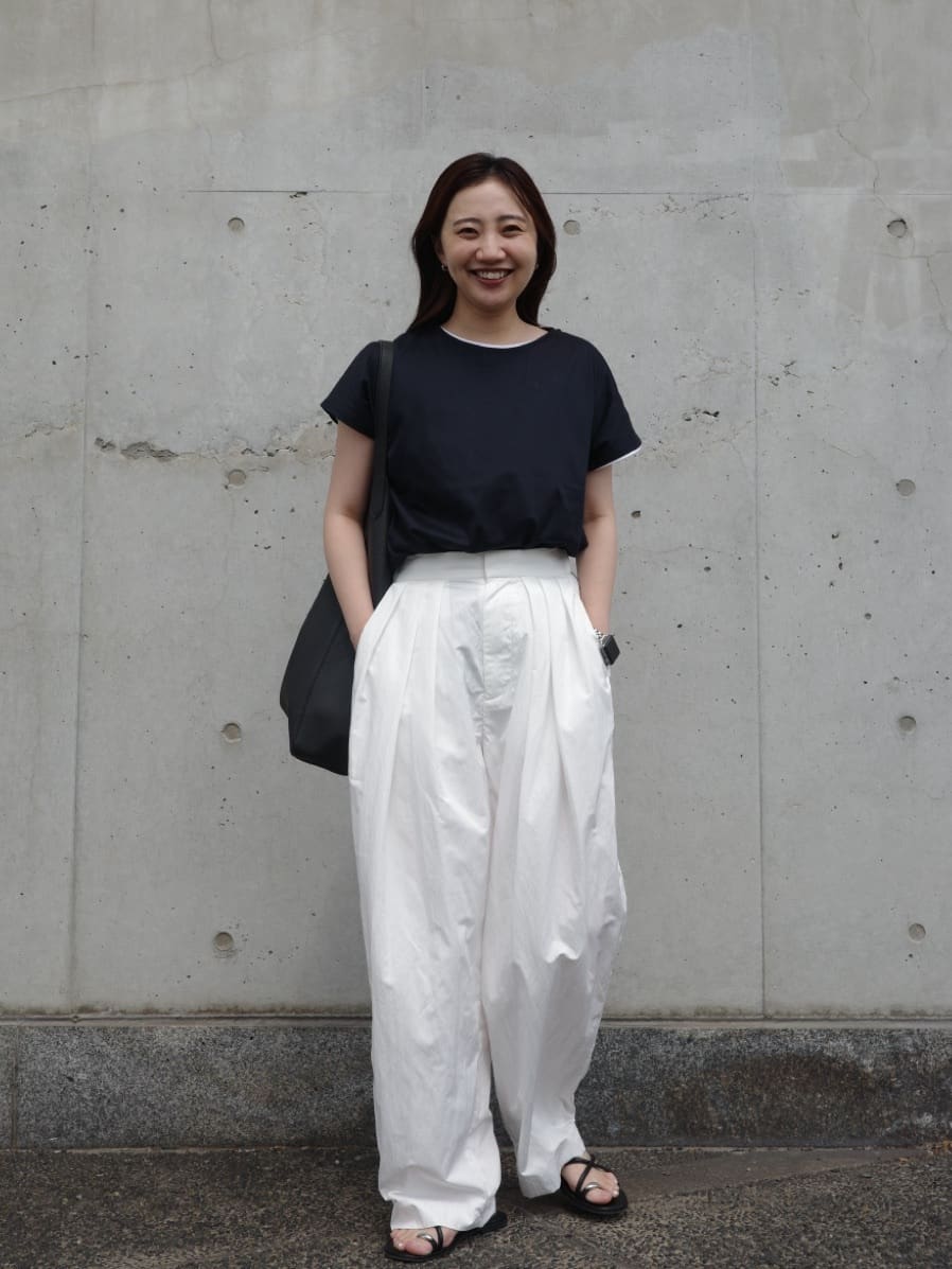 新品タグ付きMARW UNITED ARROWS タック テーパードパンツ 撥水 MARW UNITED ARROWS＞3タック ワイド テーパードパンツ 撥水